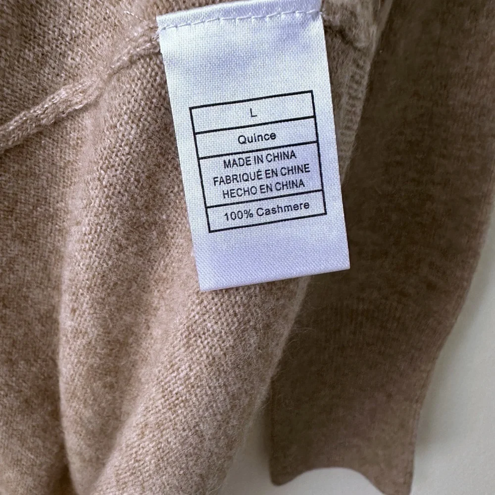 Quince Cashmere Duster Cardigan Sweater - Picture 5 of 5